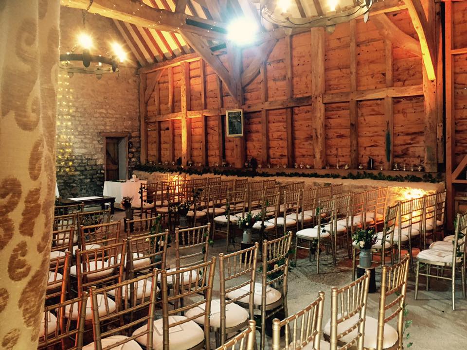 Manor Farm Barn - Uplighting