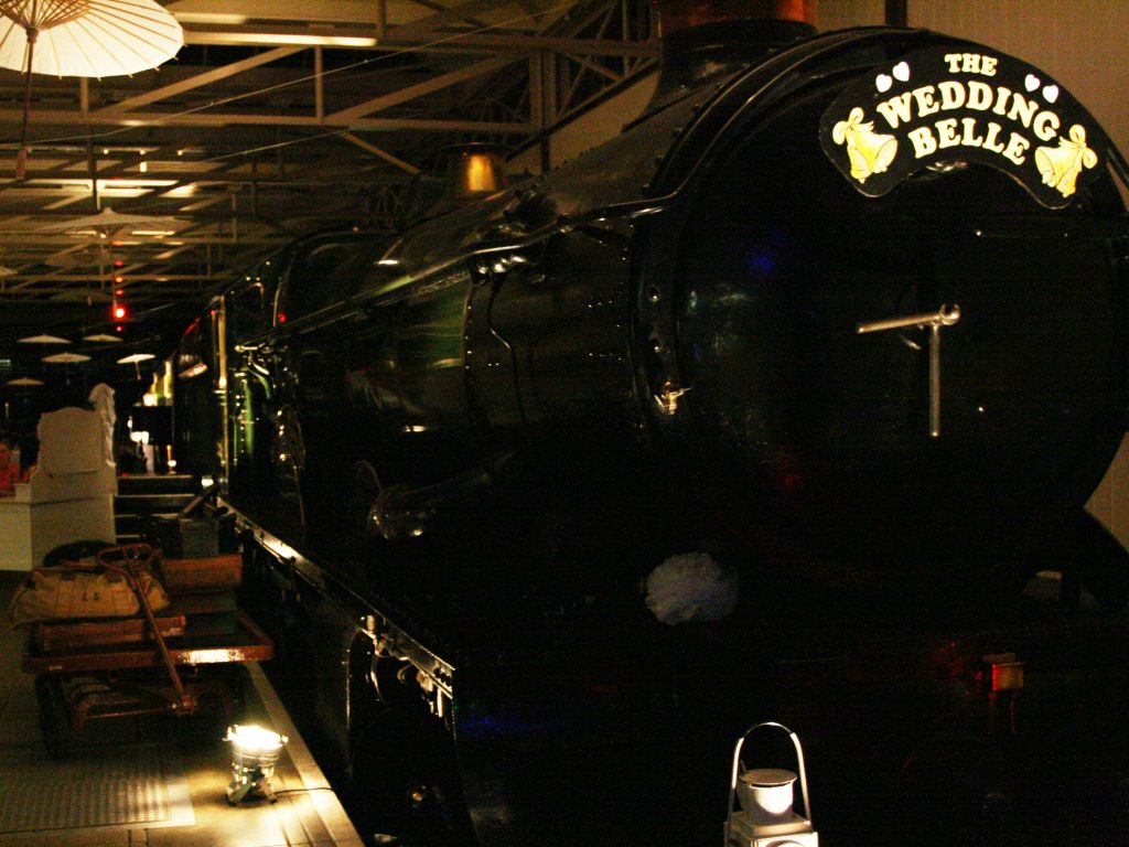 Uplighting Hire - Buckinghamshire Railway Centre