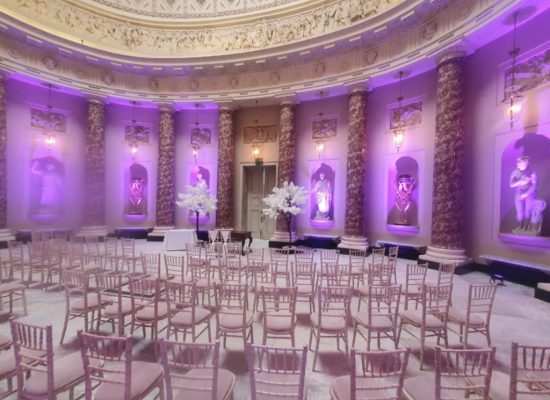 Stowe House - Marble Hall Lighting