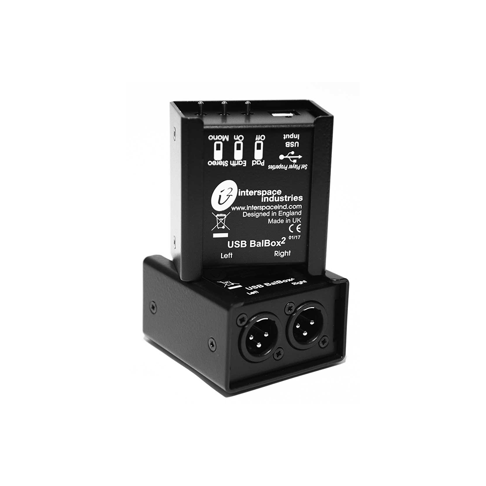 Interspace USB Balance Box Hire